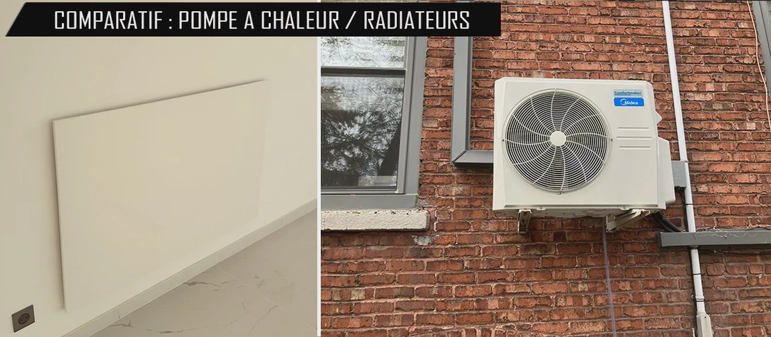 Choisir une pompe à chaleur ou installer des radiateurs électriques ?